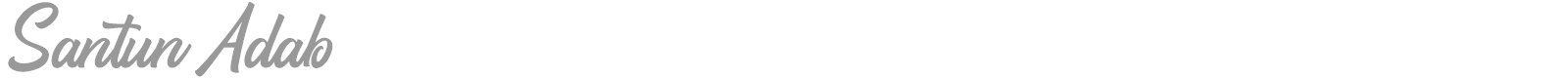 Santun Adab font preview